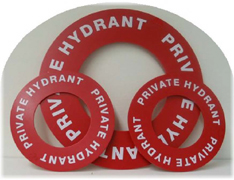 Fire Hydrant Out of Service Rings